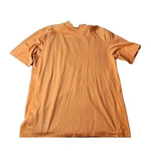 Izod XFG Athletic Shirt Men's Large‎  Short Sleeve Stretch Casual Orange/peach